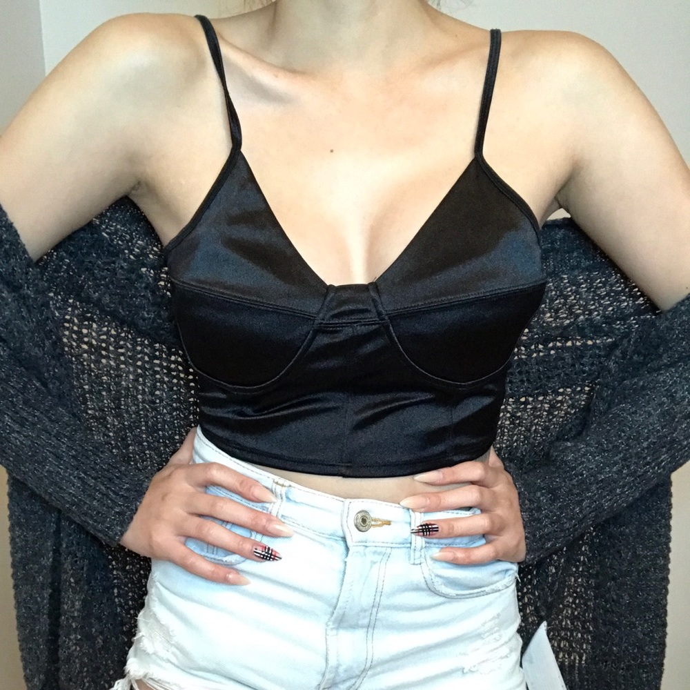Spaghetti Strap Crop Top